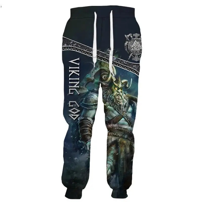 Viking 3d Print Hawaiian Social Luxury Fashion Casual Elegant Trousers Sweatpants Y2k Streetwear Harajuku Cargo Pant Shipping