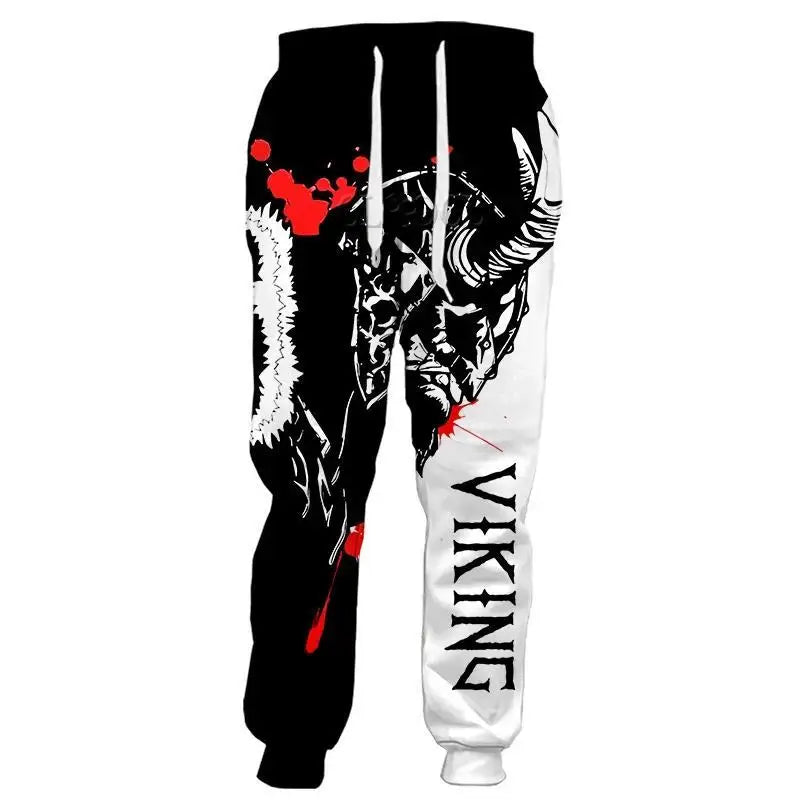 Viking 3d Print Hawaiian Social Luxury Fashion Casual Elegant Trousers Sweatpants Y2k Streetwear Harajuku Cargo Pant Shipping