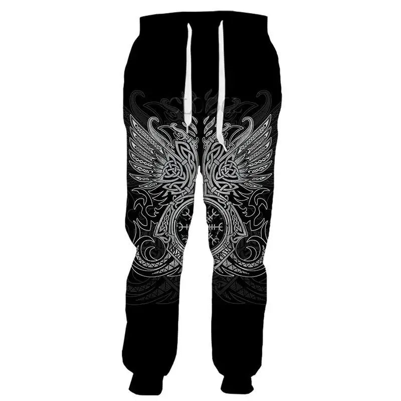 Viking 3d Print Hawaiian Social Luxury Fashion Casual Elegant Trousers Sweatpants Y2k Streetwear Harajuku Cargo Pant Shipping